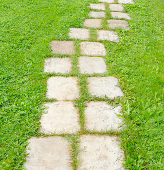 Tiled Garden Path